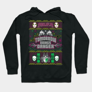 Asuka Tomorrow Brings Danger Christmas Ugly Hoodie